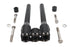 Wyatt Gatling Wyatt Gatling 12 inch Baron Style Riser Set Black - 26-0063
