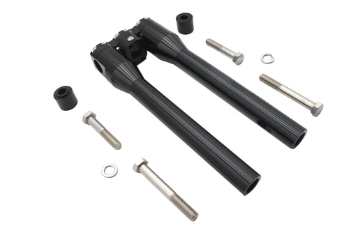 Wyatt Gatling Wyatt Gatling 12 inch Baron Style Riser Set Black - 26-0063