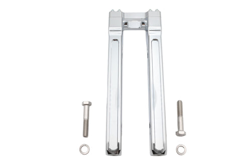 Wyatt Gatling Wyatt Gatling 12 inch Pirate Style Riser Set Chrome - 26-0068