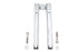 Wyatt Gatling Wyatt Gatling 12 inch Pirate Style Riser Set Chrome - 26-0068
