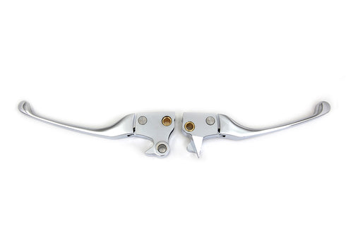 V-Twin Chrome Adjustable Hand Lever Set - 26-0116