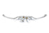 V-Twin Chrome Adjustable Hand Lever Set - 26-0116