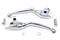 V-Twin Chrome Wide Hand Lever Set - 26-0325