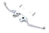 V-Twin Chrome Wide Hand Lever Set - 26-0325