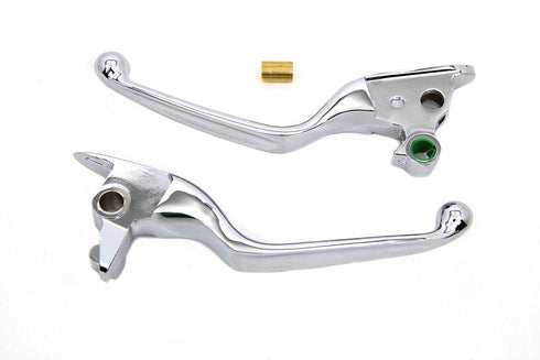 V-Twin Handlebar Control Levers Chrome - 26-0327