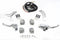 V-Twin Chrome Handlebar Control Kit with Switches - 26-0411