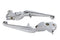 V-Twin Chrome Trigger Style Hand Lever Set - 26-0415