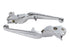 V-Twin Chrome Trigger Style Hand Lever Set - 26-0415
