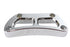 V-Twin Cutout Design Riser Top Clamp Chrome - 26-0451