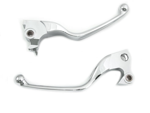 V-Twin Chrome Hand Lever Assembly - 26-0466