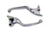 V-Twin Contour Hand Lever Set Chrome - 26-0468