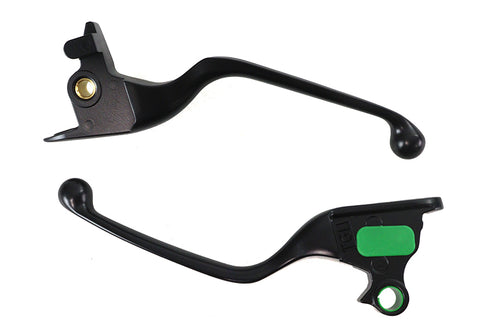 V-Twin Contour Hand Lever Black - 26-0469