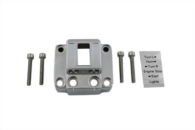 V-Twin Handlebar Control Switch Housing Chrome - 26-0513