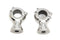 V-Twin Stainless Steel 1 inch X 1-3/4 inch Riser Set - 26-0555