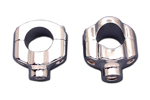 V-Twin 1-1/4 inch Riser Kit Chrome - 26-0689