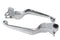 V-Twin Chrome V-Cut Hand Lever Set - 26-0743