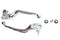 V-Twin Chrome Slotted Hand Lever Set - 26-0781