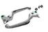 V-Twin Chrome Slotted Hand Lever Set - 26-0781