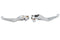 V-Twin Chrome Slotted Hand Lever Set - 26-0782