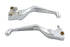 V-Twin Chrome Slotted Hand Lever Set - 26-0784