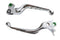 V-Twin Chrome Drilled Hand Lever Set - 26-0788