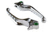V-Twin Chrome Drilled Hand Lever Set - 26-0788