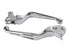 V-Twin Chrome Slotted Hand Lever Set - 26-0789