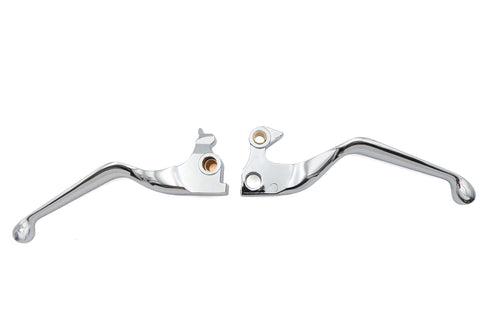 MCM Chrome Hand Lever Set - 26-0802