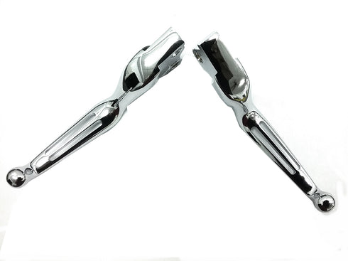 MCM Chrome Slotted Hand Lever Set - 26-0803