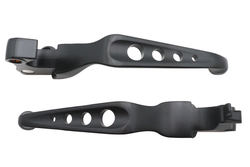 MCM Black Drilled Hand Lever Set - 26-0807