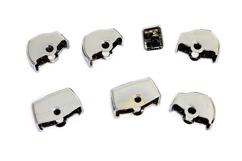 V-Twin Handlebar Switch Cap Set Chrome - 26-0844