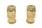 V-Twin Shorty Style Brass Riser Set - 26-0885