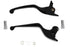 V-Twin Black Wide Hand Lever Set - 26-0940