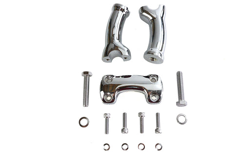 V-Twin Chrome 4-3/4 inch Riser Set - 26-0941