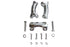 V-Twin Chrome 4-3/4 inch Riser Set - 26-0941