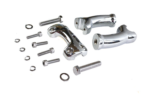 V-Twin Chrome 4-3/4 inch Riser Set - 26-0941