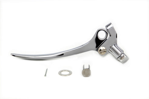 V-Twin Chrome Replica Brake Hand Lever Assembly - 26-0951