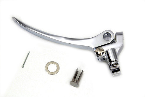 V-Twin Chrome Replica Brake Hand Lever Assembly - 26-0951