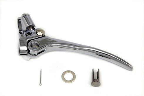 V-Twin Chrome Replica Brake Hand Lever Assembly - 26-0951