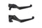 V-Twin Black V-Cut Hand Lever Set - 26-0983