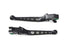 V-Twin Black Drilled Hand Lever Set - 26-0984
