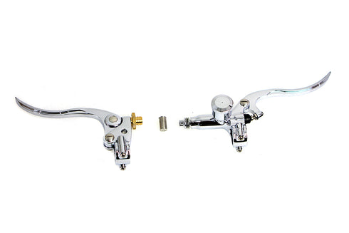 V-Twin Bobber Hand Control Kit Chrome - 26-1031
