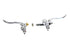 V-Twin Bobber Hand Control Kit Chrome - 26-1031