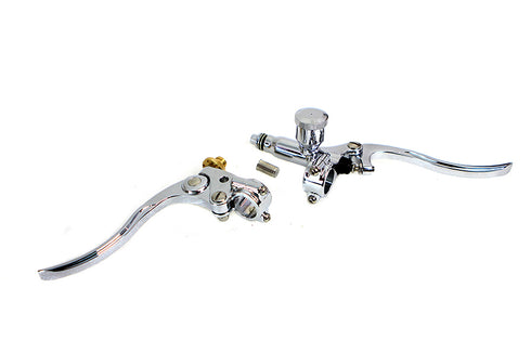 V-Twin Bobber Hand Control Kit Chrome - 26-1031