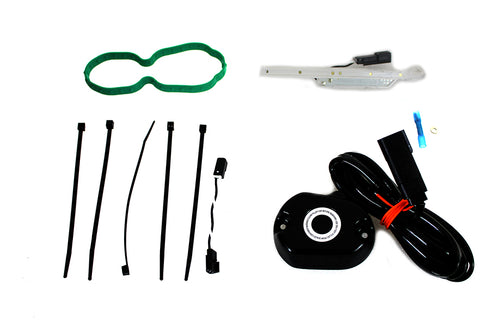 OE OE Sportster Fuel Gauge Kit Black - 26-1190