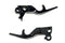 V-Twin Short Trigger Lever Set Black - 26-1552
