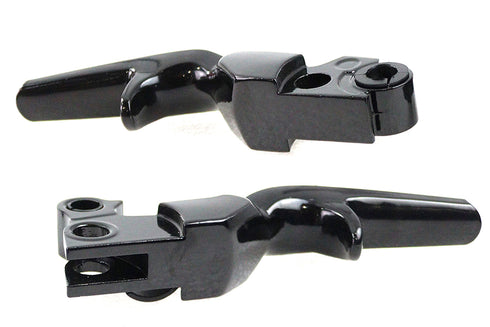 V-Twin Short Trigger Lever Set Black - 26-1552