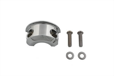 V-Twin Handlebar Master Cylinder Clamp Chrome - 26-2147