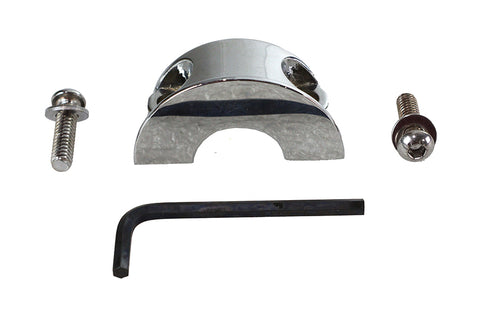 V-Twin Handlebar Master Cylinder Clamp Chrome - 26-2147