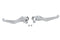 V-Twin Chrome V-Cut Hand Lever Set - 26-2203